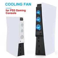 for ps5 console cooler cooling fan for ps5 usb external 3 fans super turbo temperature control for playstation 5 game console
