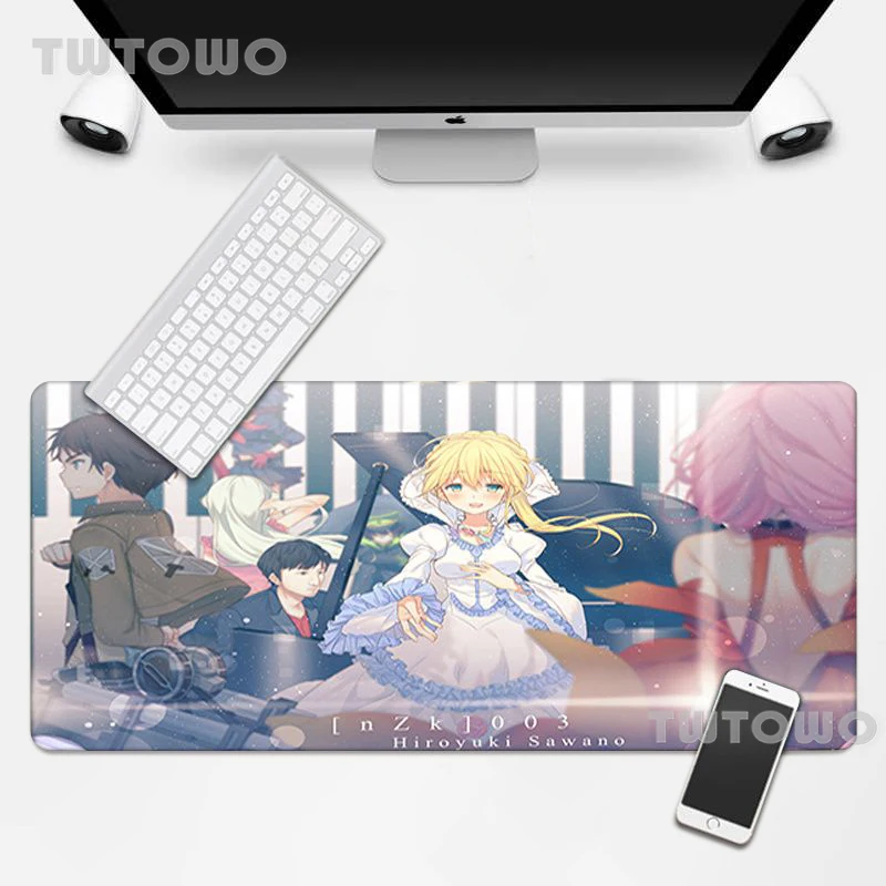 Коврик для мыши Owari No Seraph Anime лидер продаж большой Настольный коврик из