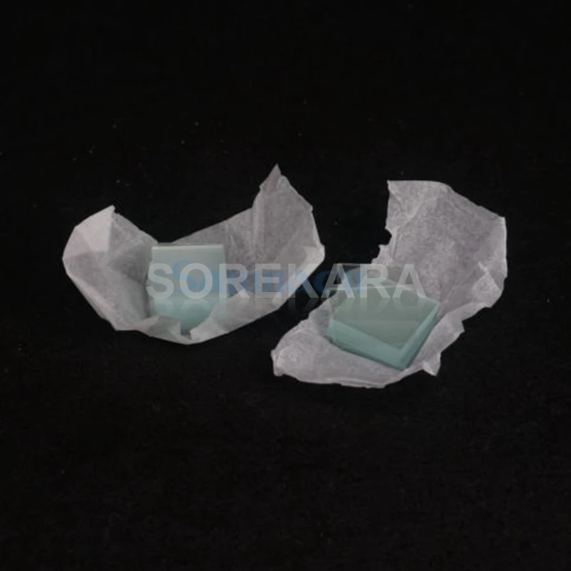 100 шт Стеклянные слайды для микроскопа крышки слипы подготовки образца