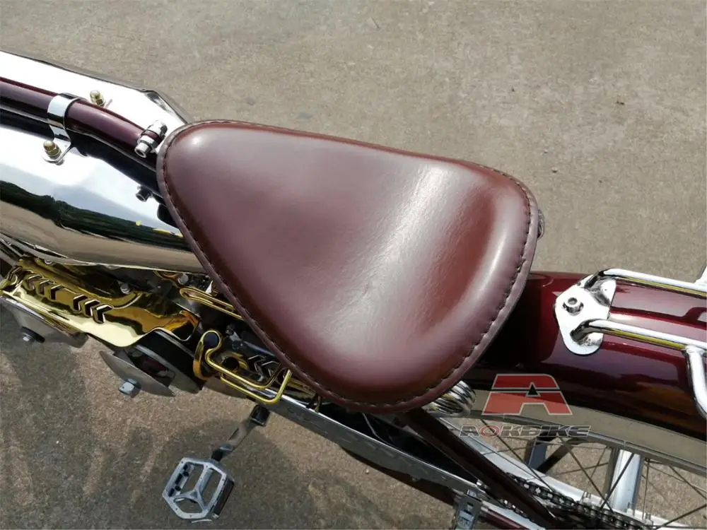 6.5HP мотор 166CC 15 л Бензобак ручной работы Чоппер Велосипед прочный парень на заказ