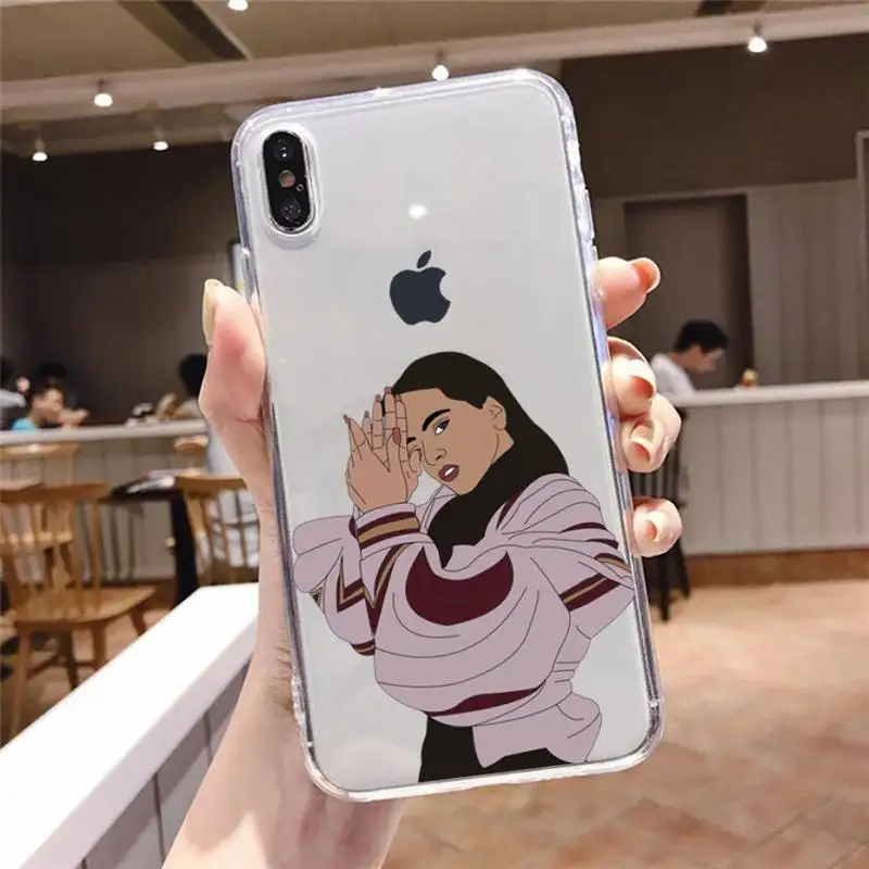 

Rosalia famous singer High quality Phone Case Transparent soft For iphone 5 5s 5c se 6 6s 7 8 11 12 plus mini x xs xr pro max