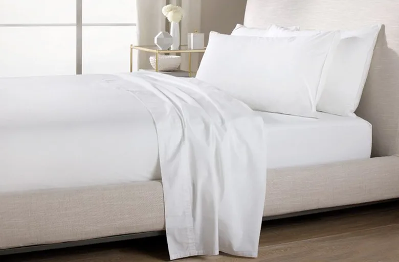 White color 800 TC Египетский хлопок король королева размер белый серебристый бежевый цвета плоский лист пододеяльник наволочки N шт набор на заказ - Цвет: White color