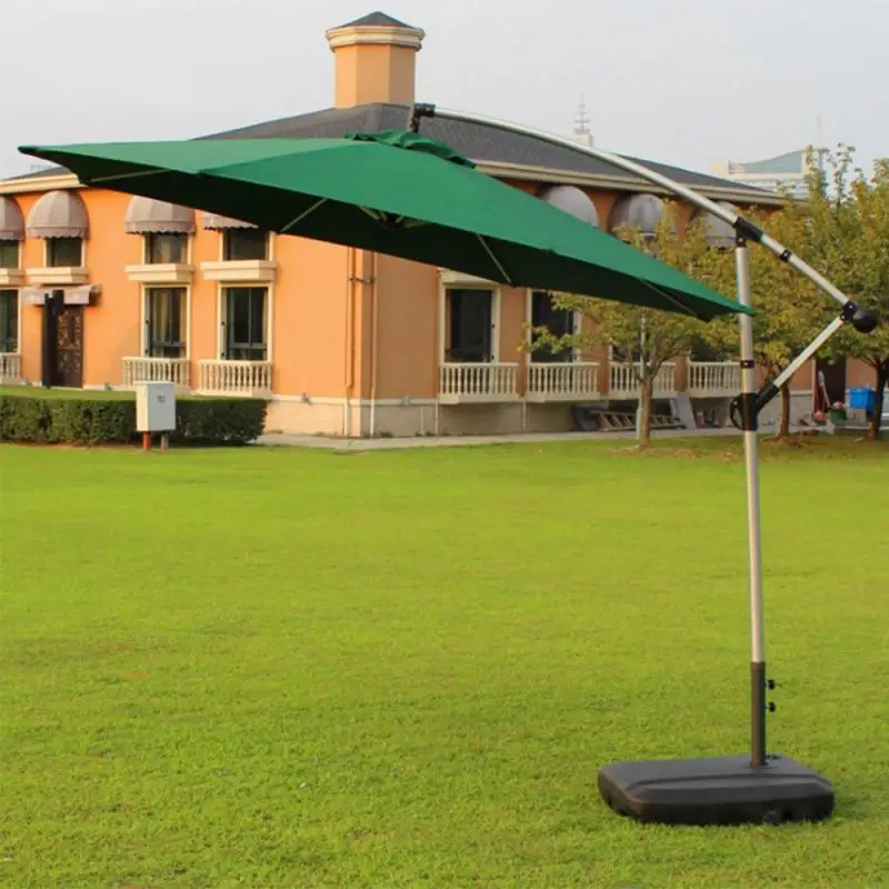 

Parasol Base Outdoor Fishing Umbrella Heavy Base Or 5-6cm Umbrella Handle Fill Water 55L With Movable Roller HWC