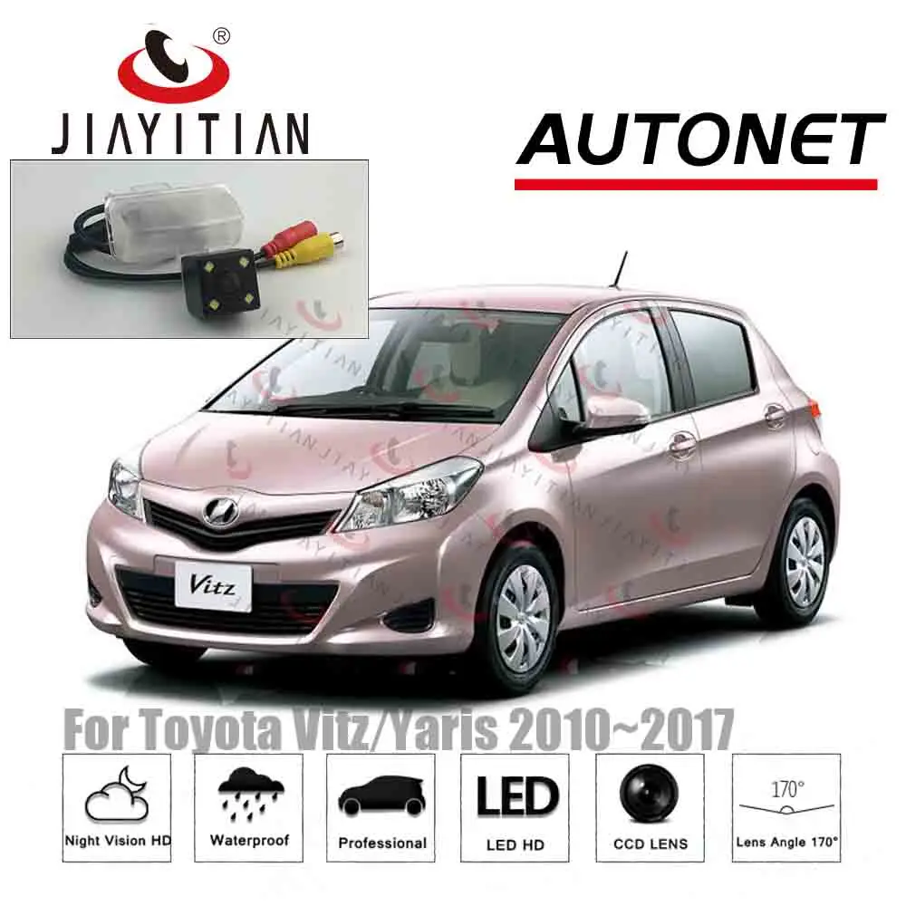 JIAYITIAN камера заднего вида для Toyota Vitz/Yaris TRD sport 2010~ CCD ночное видение камера заднего вида камера для парковки