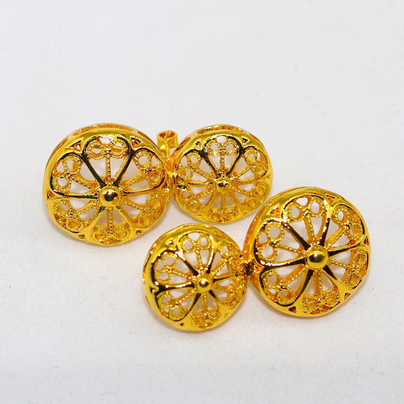 Эфиопия 24K универсальное Золотое женское ювелирное изделие Африканский