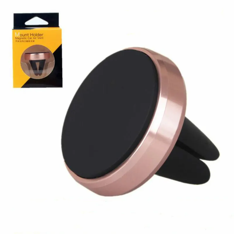 Универсальный автомобильный магнитный держатель с креплением на вентиляционное