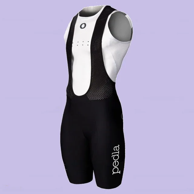 Bib shorts Pedla, новинка, фиолетовая, зеленая, синяя, трехсегментная, цветная, велосипедная футболка с коротким рукавом из сетчатой ткани, велосипедная рубашка BMX maglia da ciclista - Цвет: Bib shorts
