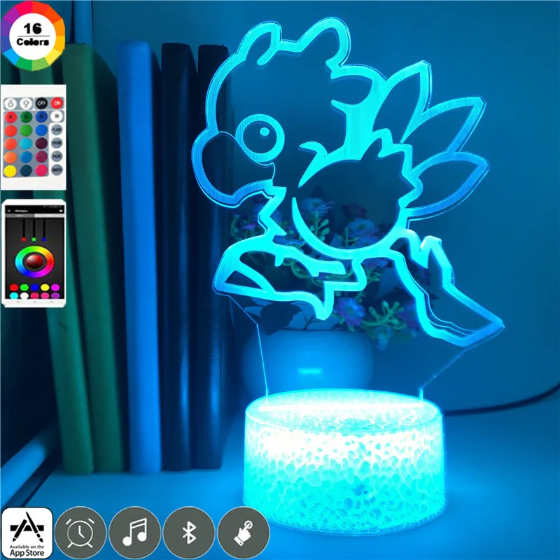 

Bluetooth-динамик «финальная фантазия» Chocobo, 7 цветов, ночсветильник, украшение комнаты, фигурка, игрушка, подарок на день рождения, Рождество, иг...