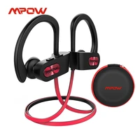 mpow flame ipx7 waterproof bluetooth headphones v5 0 earphone with cvc6 0 noise canceling mic hifi stereo wireless sport earbuds