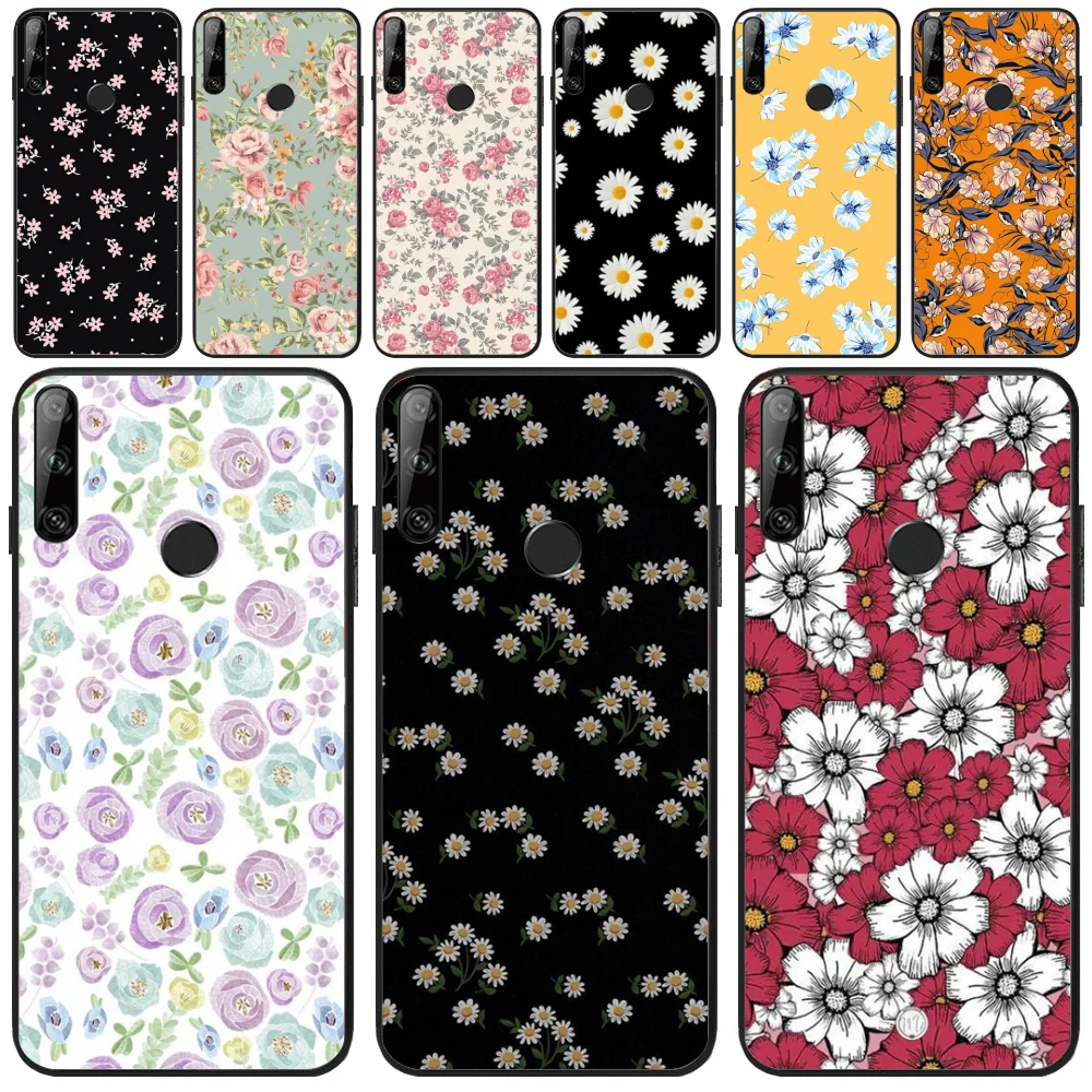Мягкий чехол для телефона Reayou с изображением подсолнуха и чистого цветка Huawei Y5 Y6
