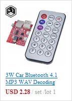 BT201 двойной режим 5,0 Bluetooth без потерь аудио усилитель мощности плата модуль Tf карта U диск Ble Spp последовательный порт прозрачный Транс