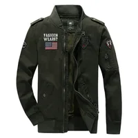 Jacket Men's Spring New US Special Forces Pilot Casual Work Clothes Youth Large Military Coat Washed Cotton