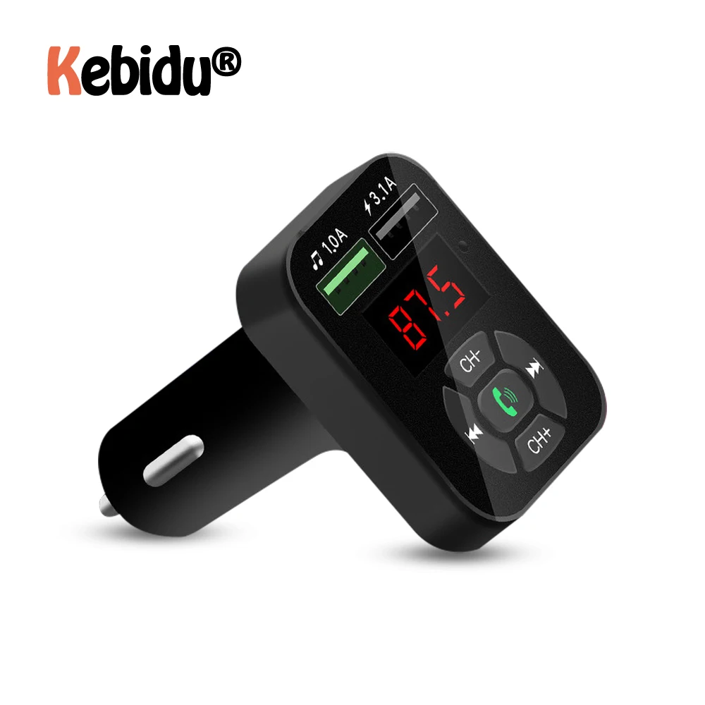 Автомобильный Bluetooth FM-передатчик A9 беспроводной аудио-приемник с функцией