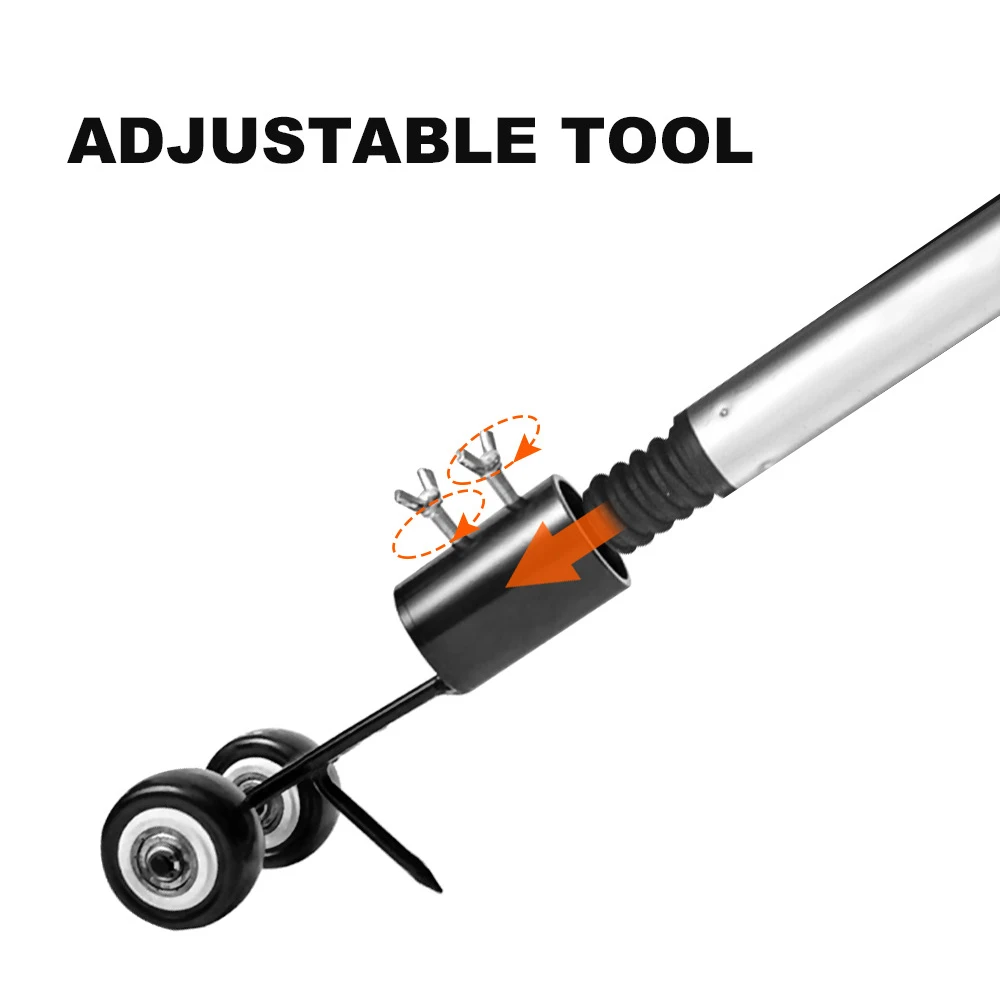 

Aluminum Alloy Courtyard Tool Portable Retractable Pole Professional Length Adjustable Garden Accessories Easy Use Weeder Rod