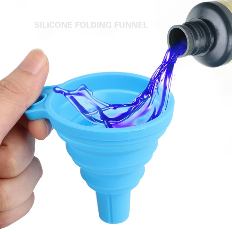 

Light-curing 3D Printer Photosensitive Resin Folding Funnel Reusable SLA/DLP 3D Printer Stainless Steel Resin Filters