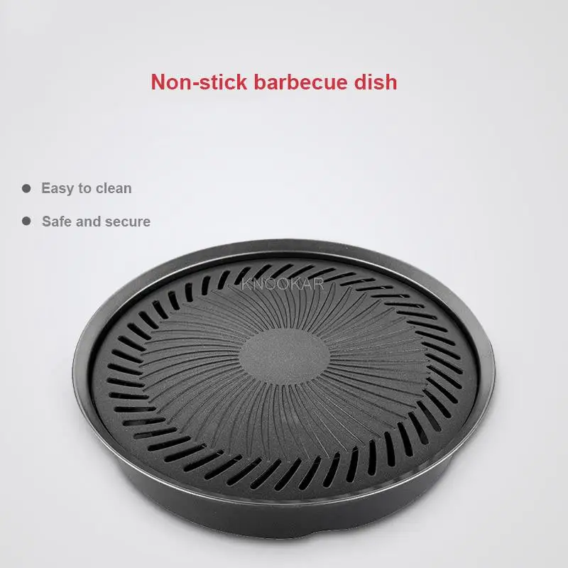 barbecue grill pan gas household non stick gas stove plate electric stove baking tray bbq grill barbecue tools set free global shipping