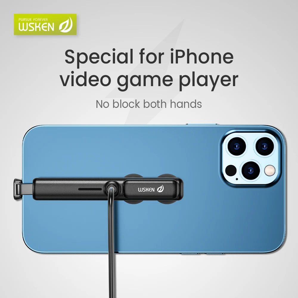 Микро USB кабель WSKEN провод для быстрой зарядки Samsung S7 S6 S5 Xiaomi Huawei Android Mobile OPPO VIVO Phone