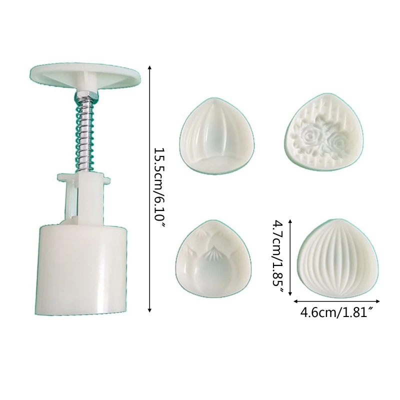 H7EA штамп для печенья Форма в форме Луны торта набор с режимом шаблон Бомбочки