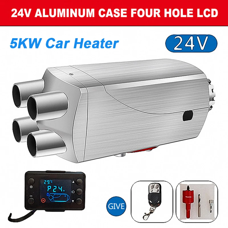 12/24V 5KW Car Heater Air Diesels Heater Parking Heater With Remote Control LCD Monitor For Cars Trailer Trucks Boats Motorhome 12/24V 5KW Car Heater Air Diesels Heater Parking Heater With Remote Control LCD Monitor For Cars Trailer Trucks Boats Motorhome