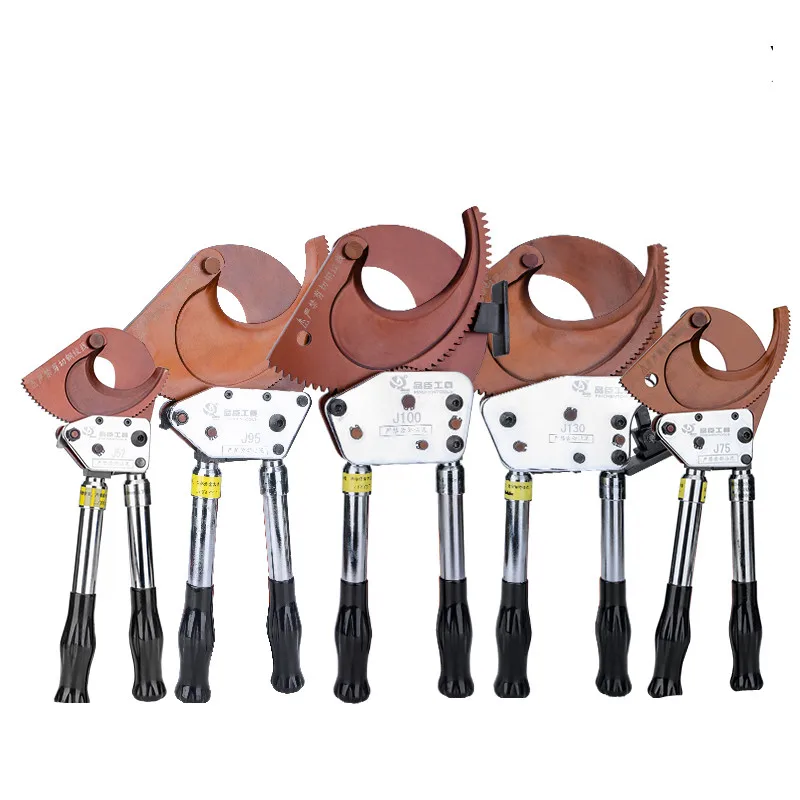 

Кабельный ножницы с храповым механизмом J953 * 188mm2 или медный-алюминиевый сердечник медный-алюминиевый провод диаметром 95 мм или меньше