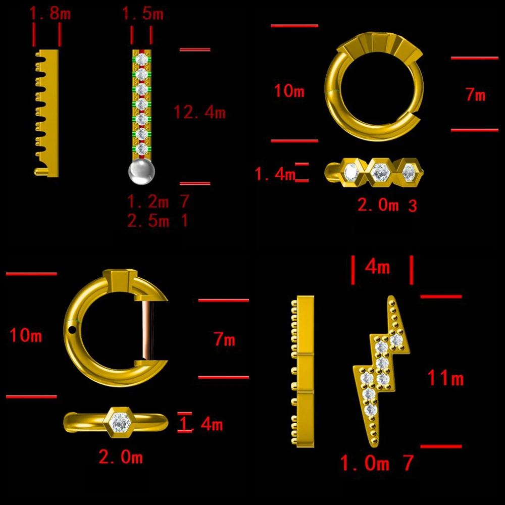 Женские круглые серьги-кольца Moonmory из стерлингового серебра 925 пробы с