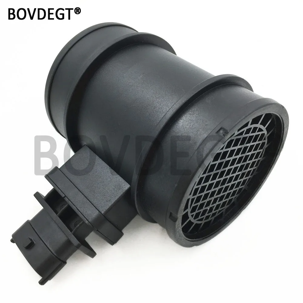 Датчик воздушного потока 4 контакта MAF для ALFA ROMEO 159 FIAT DOBLO IDEA Grand PUNTO 0281002861 55206756 51782033