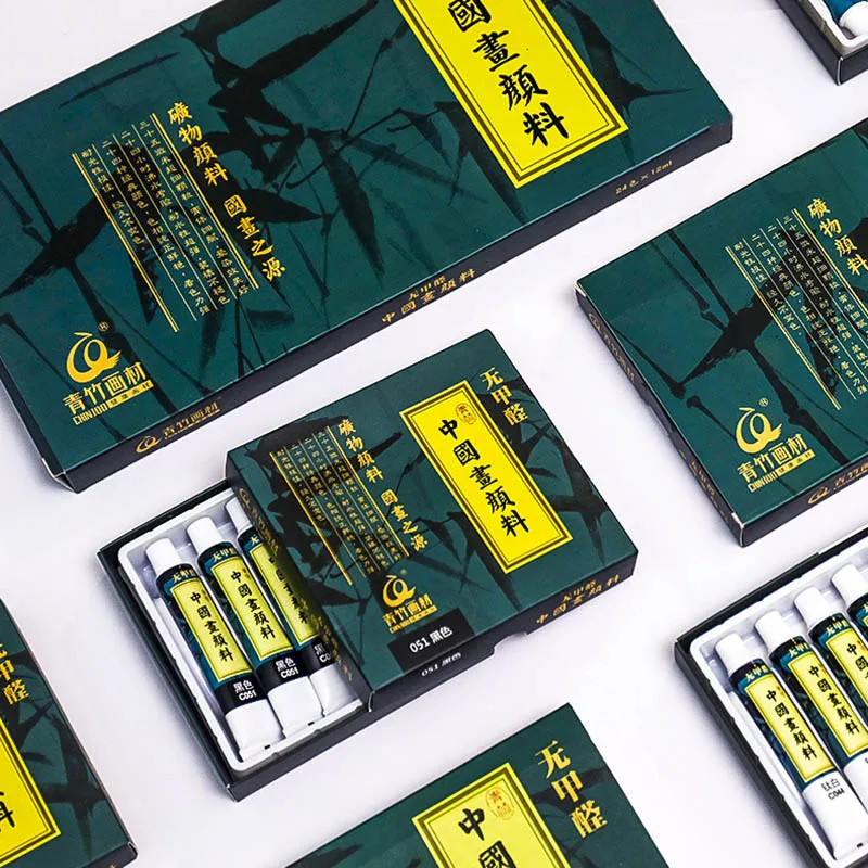 12 мл цветной профессиональный набор акварельных красок цветов ручная кисть для