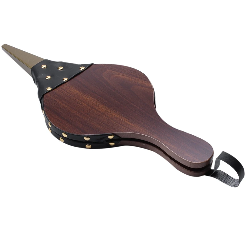 Винтажная деревянная ручная воздуходувка вентилятор для барбекю огонь сильфоны