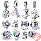 Женская подвеска в виде животных, из серебра 925 пробы