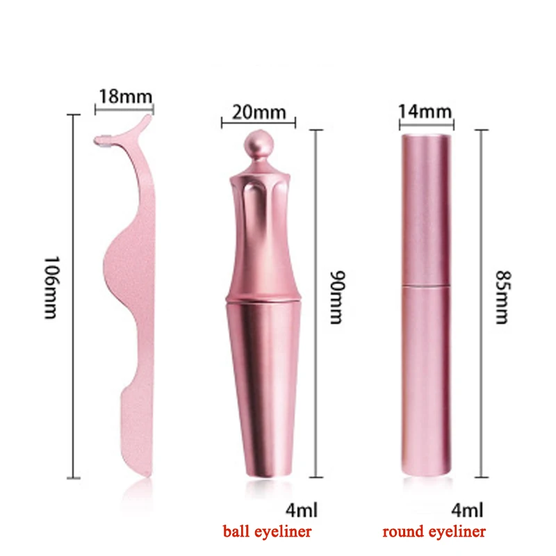 Набор густых магнитных ресниц yiwio 3 пары накладные магнитные ресницы с магнитной