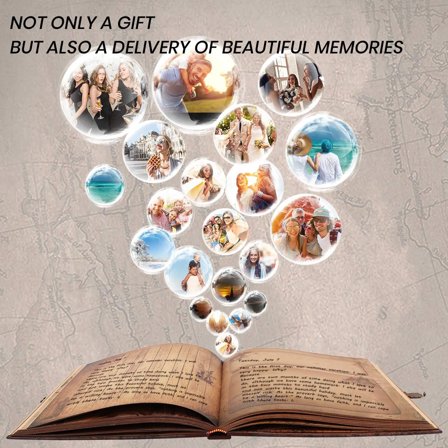 Альбом сделай сам для скрапбукинга Наше приключение книга путешествий