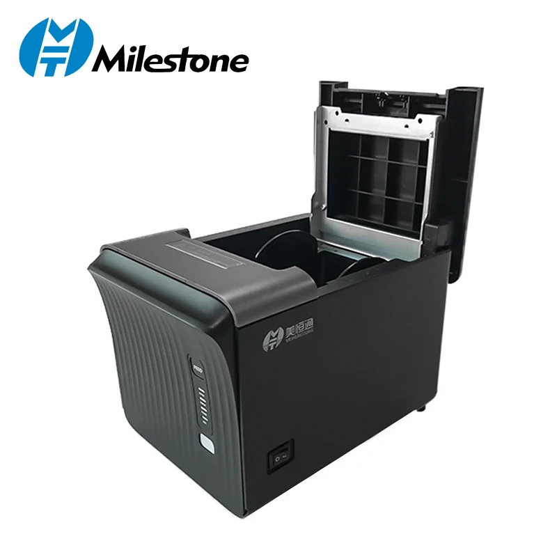 Термопринтер для чеков Milestone 80 мм POS-системы 3-дюймовый чековый терминал Bluetooth USB