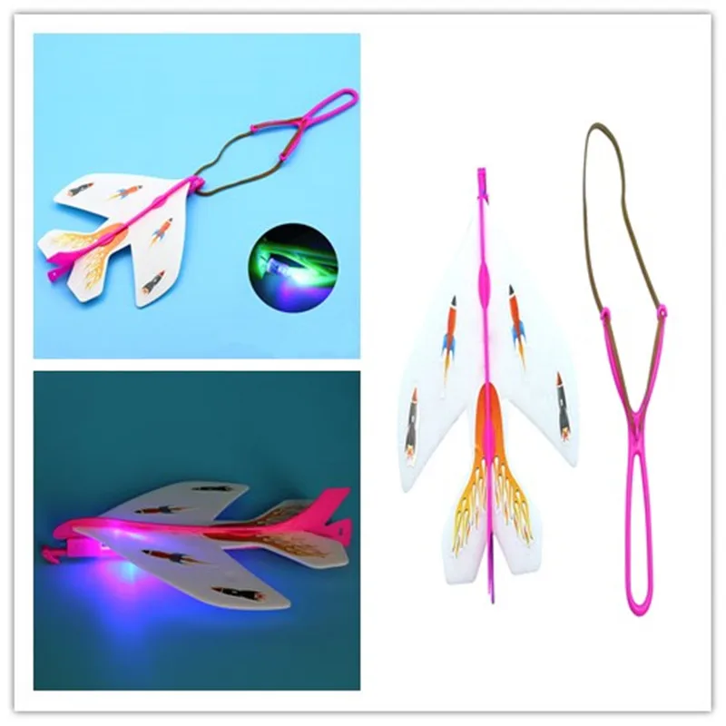Светящийся светодиодный светильник рогатки игрушка катапульта Детская уличная