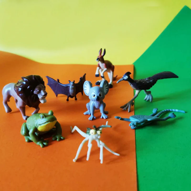Лев коала кенгуру летучая мышь miniatures/Сказочный Садовый Гном/Террариум с мхом