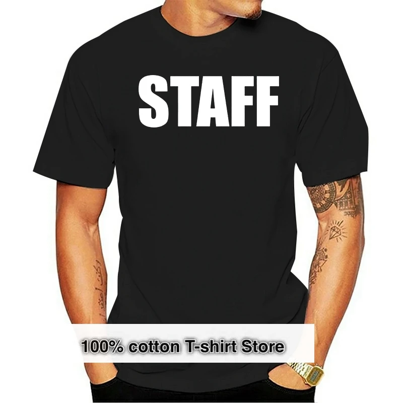 

Men T shirt Staff Business Concert Event Production Show Band Staff T Shirt funny t-shirt novelty tshirt women