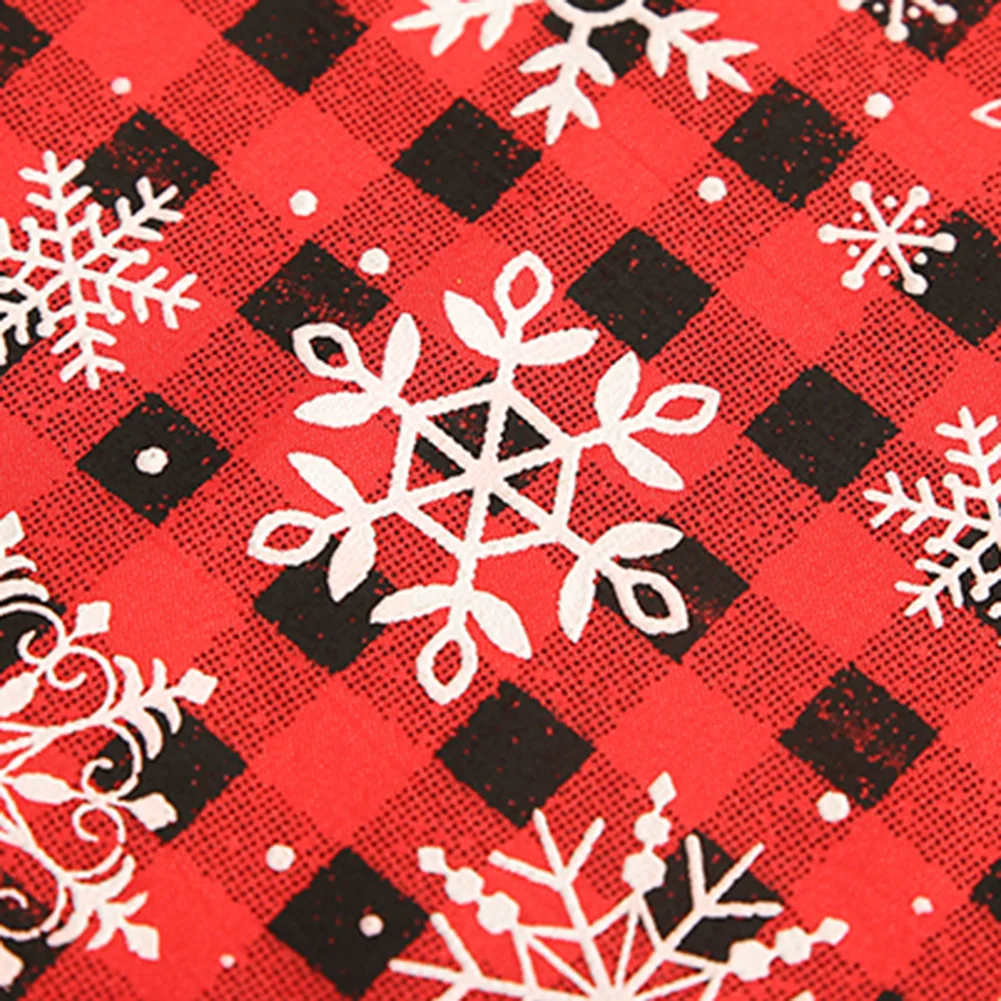 183x36cm Christmas Table Runner Snowflake Elk Decoration Modern Cover Runners Decorations fit Home | Дом и сад