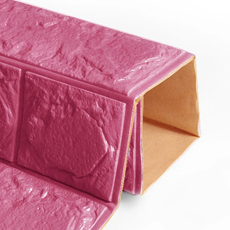 

Wall Stickers PE Foam 3D DIY Self Adhesive Panels Brick Texture Waterproo Modern Style Home Decor Nursery Decorations