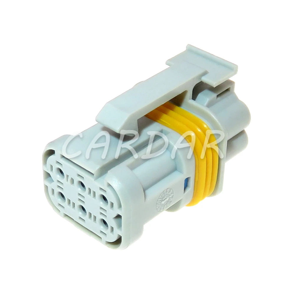

Электрическая кабельная розетка с пластиковым корпусом, 6 контактов, серия 1,5, аксессуары для модификации автомобиля, соединитель провода, 1 ...