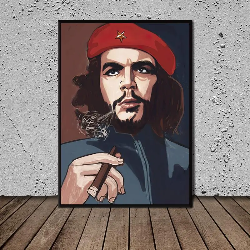 

Modern Canvas Painting Che Guevara Mural Posters Modern Paintings for Living Room Wall Pictures Home Decoration Cuadro