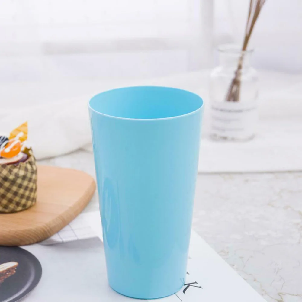 

4pcs Plastic Drink Cup Mug For Water Coffee Milk Juice Tea Children Kids Party Bbq Outdoor Picnic Accessories