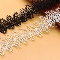 1yard thin line polyester light bar code womens accessories lace water soluble embroidery