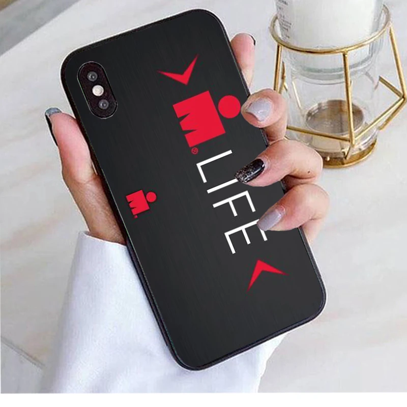 Чехол с логотипом Ironman для iPhone X 8 7 6 6S Plus 5CSE XS Max 11Pro MAX мягкий силиконовый черный