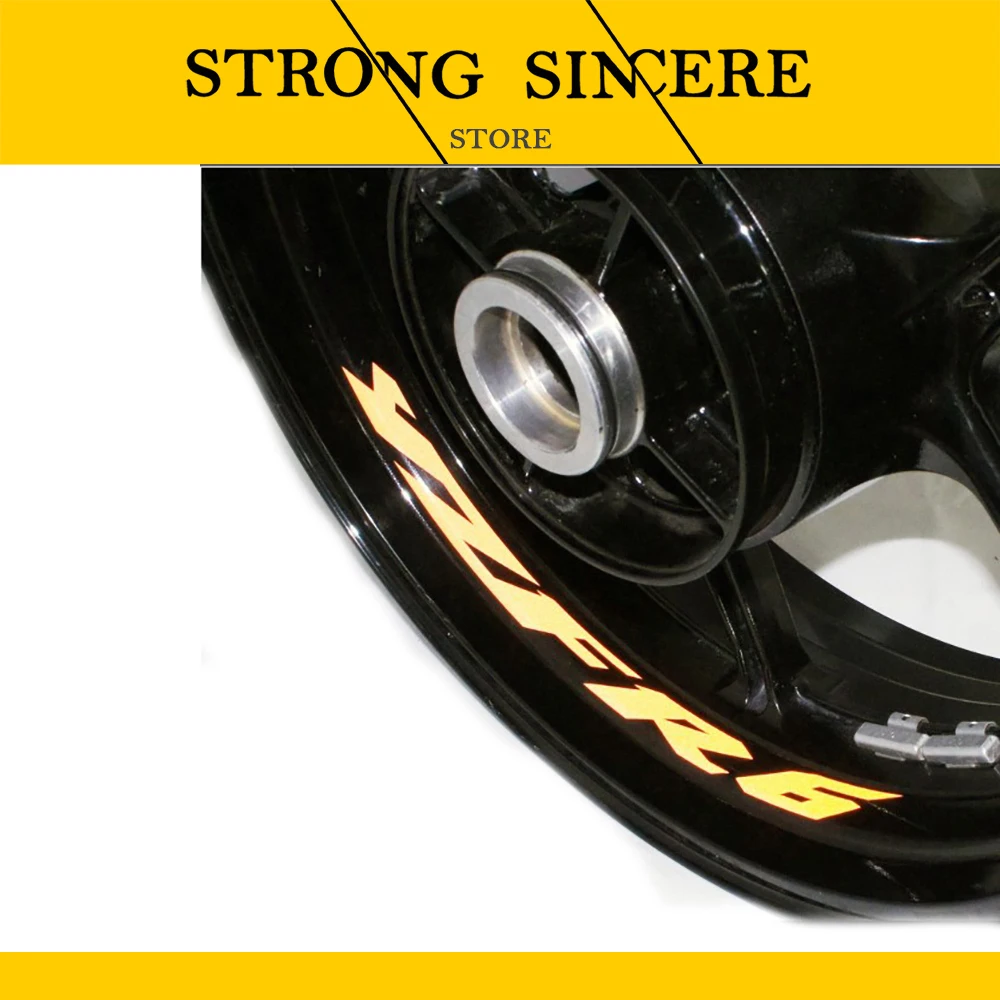 

Motorcycle Wheel Sticker Decal Reflective Rim Bike Motorcycle Suitable for YAMAHA YZF R6