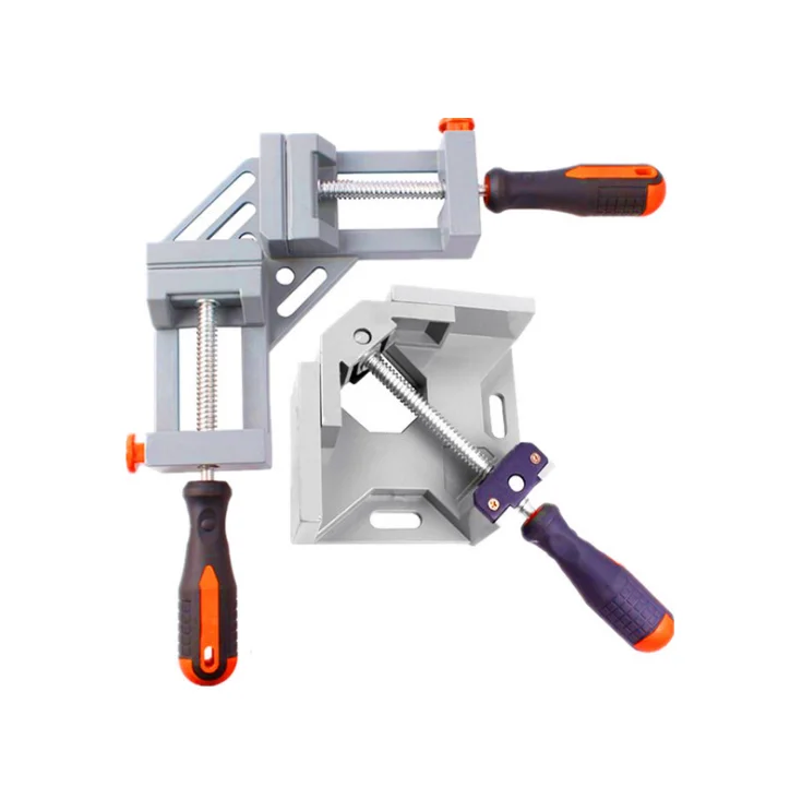 Двойная Ручка 90 градусов правый угловой зажим рамка для картин 100 мм зажимы