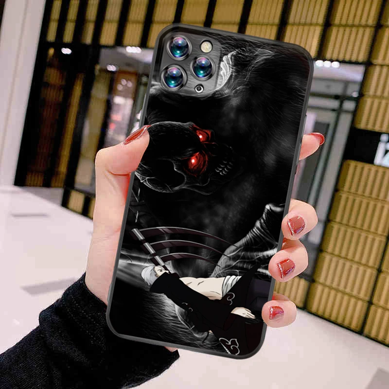 

Narutos S-Sasuke Kakashi Phone Case For iPhone 11 Pro MAX Casings Soft Coque Aesthetic Ultra Thin Mobilephone Waterproof TPU