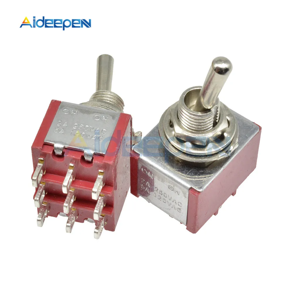 MTS 302 переключатель вкл. 9 Pin 120V 5A 250V 2A 13*16 8 MM Серебряный контактор 2 положения клеммы