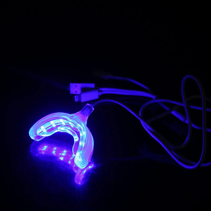 Портативный отбеливатель зубов Фотон устройство для прорезывания 4 USB