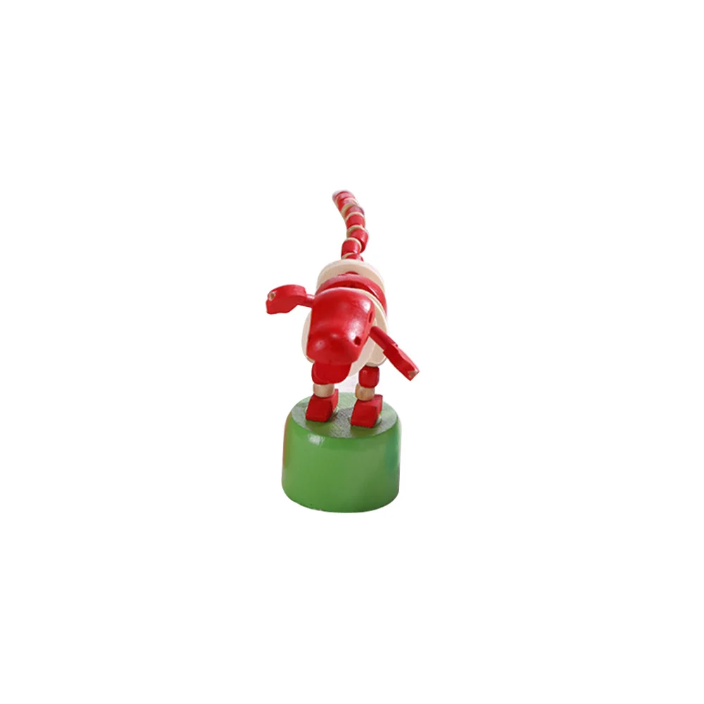 

Wooden Rocking Dancing Funny Standing Swing Animals Kids Toys (Random Color)