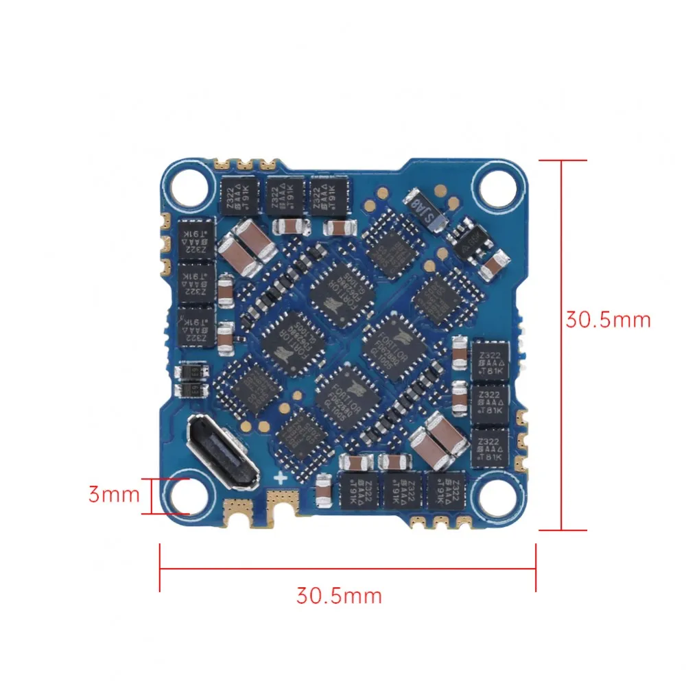 

Iplight sucex-D 20A Whoop F4 AIO Board (MPU6000) w/ 5V 2A/10V 2A BEC/Micro-USB коннектор Полетный контроллер для FPV Quadcopter