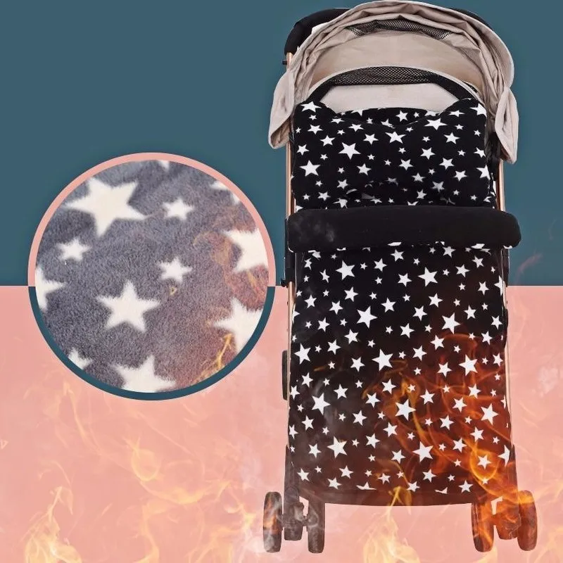 

Winter Baby Stroller Sleeping Bags Warm Envelope For Newborn Infant Windproof Baby Cocoon Stroller Sleepsacks Footmuff For Pram